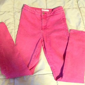 Magenta Zara Girls jeans~ size 10
